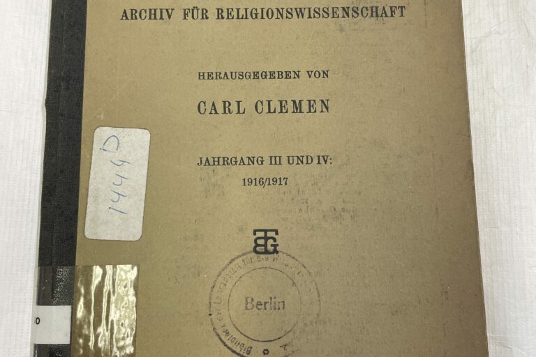 Religionsgeschichtliche Bibliographie